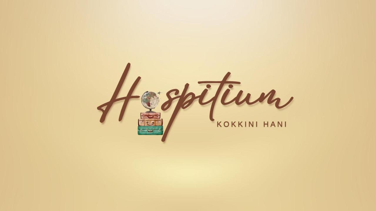 Hospitium By The Sea Apartment Kokkini Hani Exterior photo